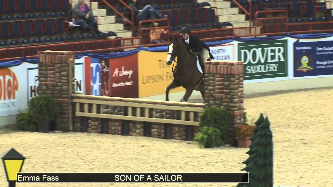 1040 SON OF A SAILOR Emma Fass, Class 230 Round 2 NAL Children's Hunter Finals