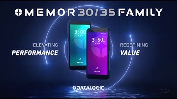 Datalogic Memor 30-35 Family: Redefining enterprise mobility in every industry!