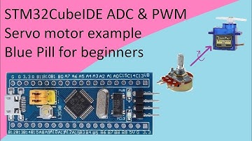 28. STM32CubeIDE Servo Motor and Potentiometer with STM32F103C8T6