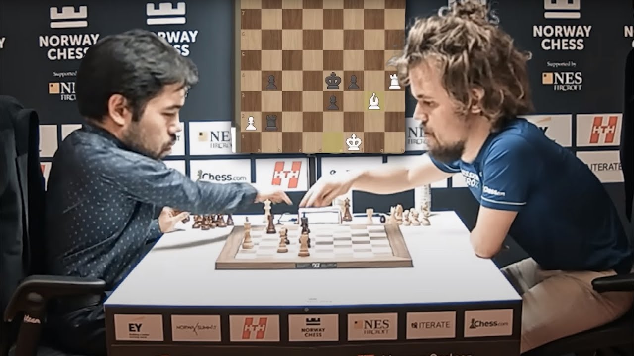 Magnus Carlsen BEATS Hikaru Nakamura in Blitz! : r/chess