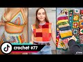 TIKTOK CROCHET AND KNITTING COLORFUL FASHION COMPILATION #77