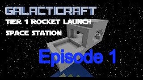 Minecraft Mods | Galacticraft Mod -Building Base in Space EP 1 - Mod Showcase