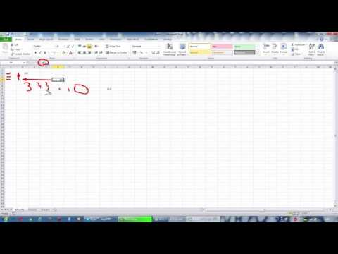 4. უჯრის მისამართები ექსელში