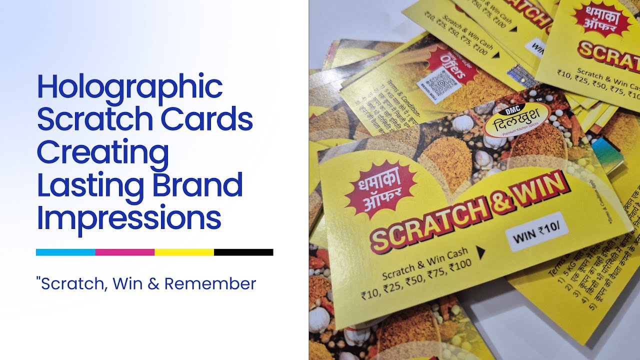 Holographic Scratch Cards | Scratch-Off Cards | Call: 7701006333 