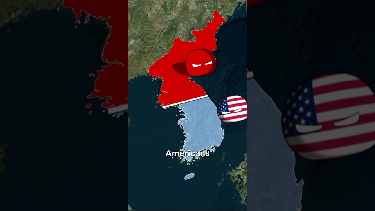 They divided Korea with a pencil🙄