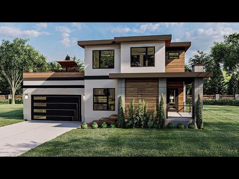 Video tour of house plans 52-498 | Monster House Plans