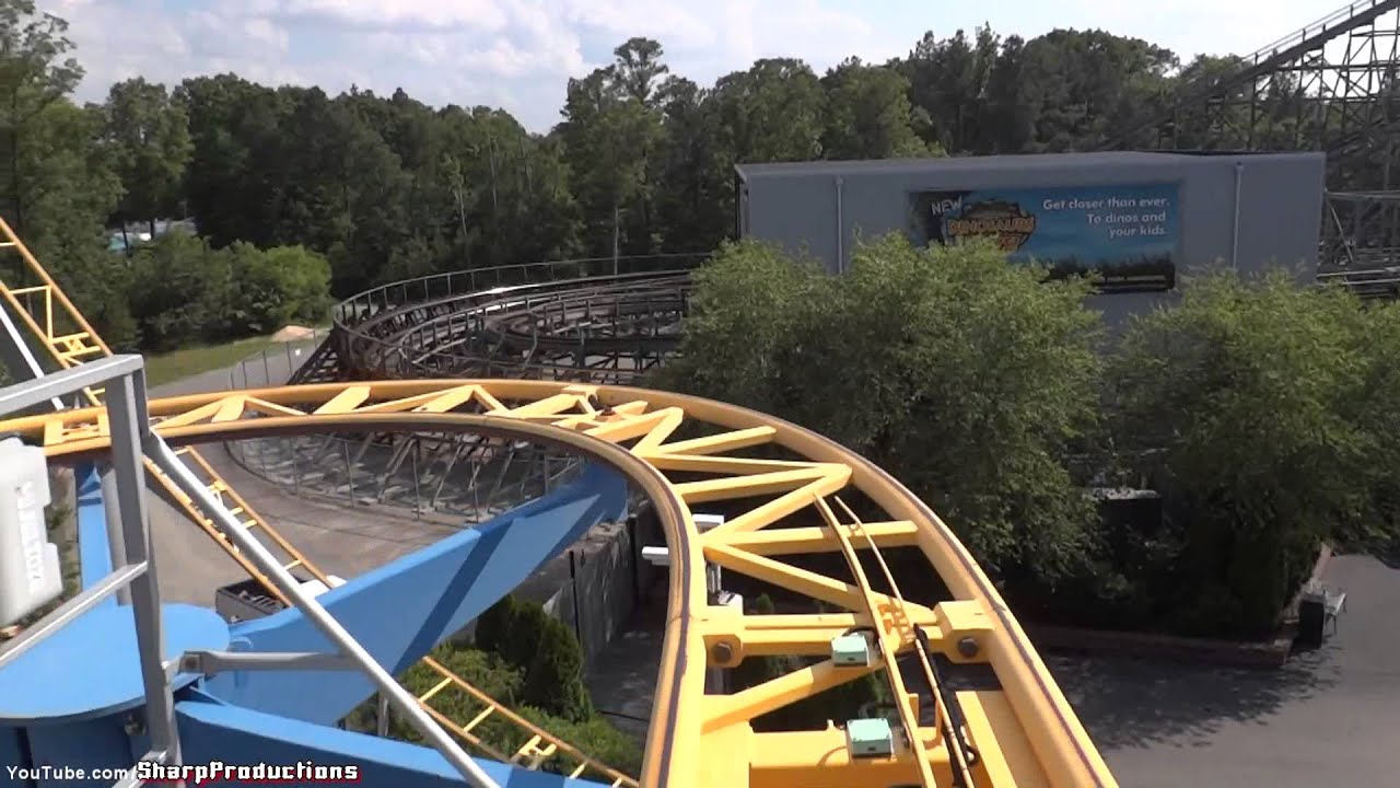 ricochet on ride kings dominion youtube