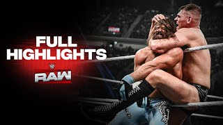 Full Raw Highlights Jan. 12, 2026