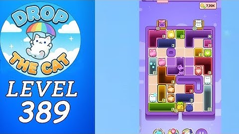 Drop The Cat Level 389 Walkthrough