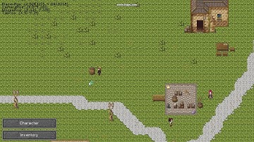 MonoGame RPG - PoC Simple UI and loot system