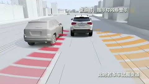 Automotive Universal Blind Spot Radar Detection System Blind Zone Alarm video show