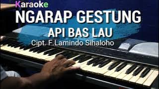 NGARAP GESTUNG API | Gendang | Karaoke lagu Karo