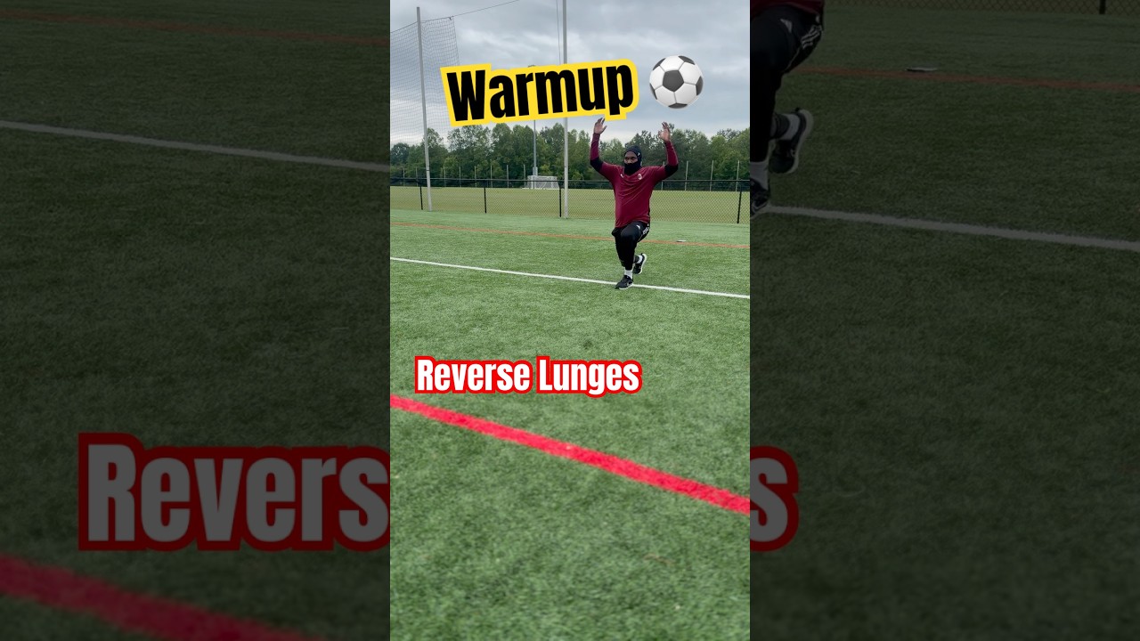 Soccer warmup to do before practice or game 