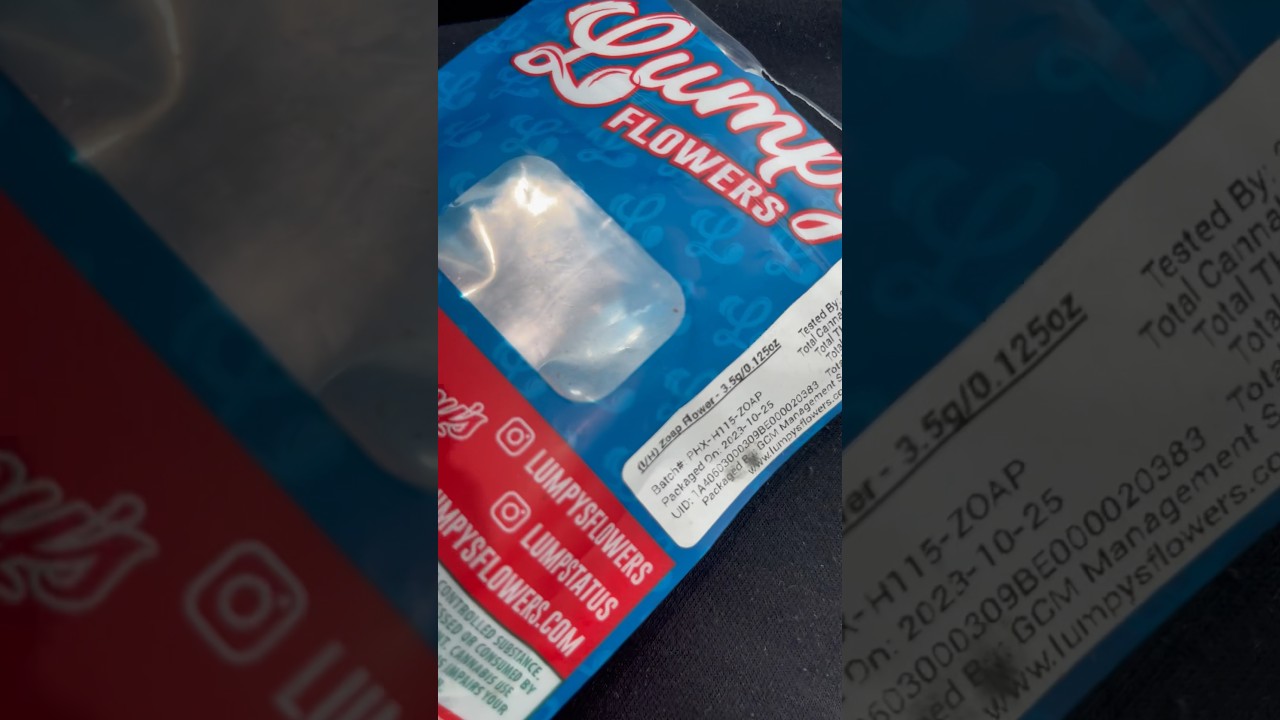 Zoap by Lumpy’s Flowers - Strain Review ⛽️