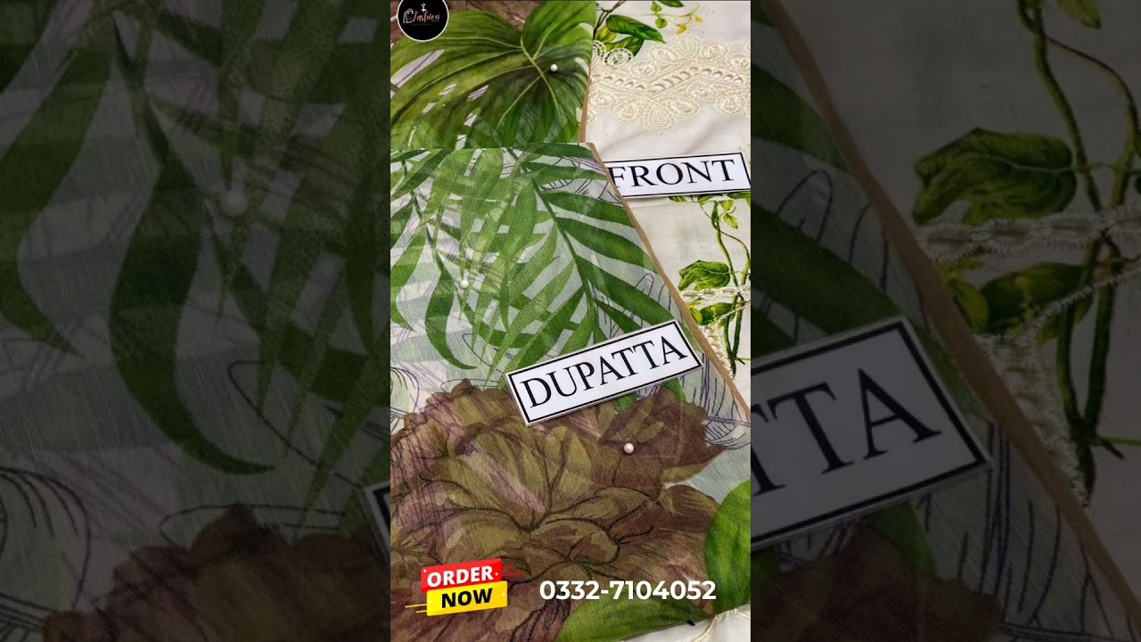 CRIMSON 3PCs SUMMER LAWN COLLECTION 2025 | by Fashion Regalia 