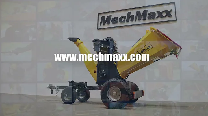 MechMaxx Wood Chipper KOHLER Engine B150 Display Video