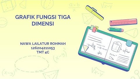 GRAFIK FUNGSI TIGA DIMENSI PADA MAPLE
