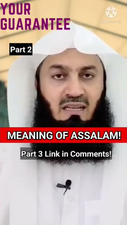 Meaning of Assalam Alaikum? Part 2 #allah #islam #ramadan #quran #muftimenk