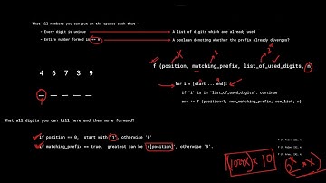 Weekly Contest 306  |   2376. Count Special Integers