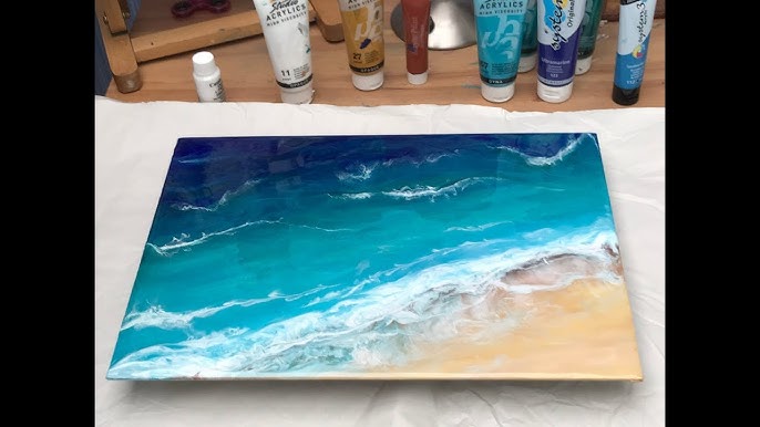 Ocean Resin Art  Reality Daydream