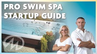 Filling your swim spa and what to do next