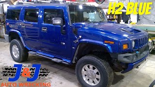 Get a Piece of Luxury & Tragedy: Hummer H2 Parts at J&J Auto Wrecking Stock # N6HU230