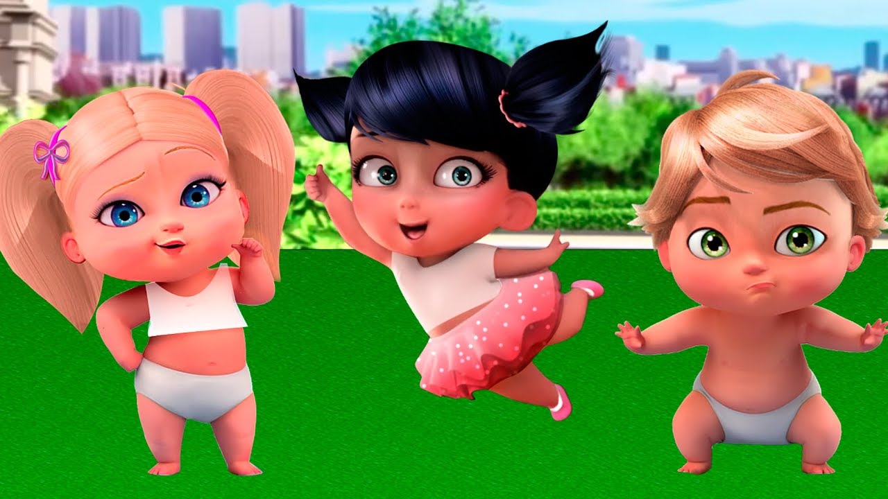Miraculous Ladybug Babies Heroes New Episode Ladybug - YouTube