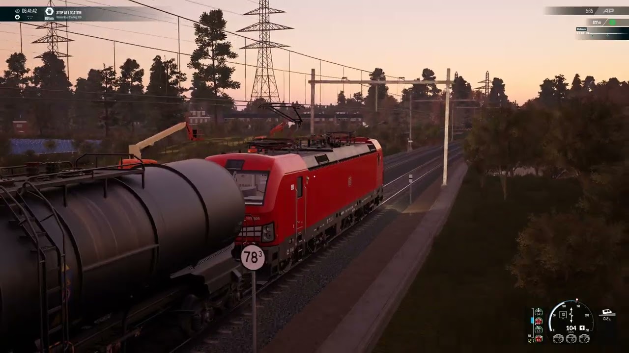 Train Sim World 6 - BR 193 Vectron - Kijfhoek to Onnen Depot - 4K UHD