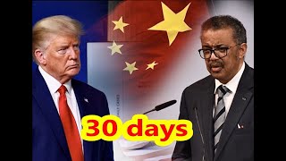川普致函譚德賽給出30天整改期限，否則永久停止撥款，退出WHO；美議員《马格尼茨基人权法》公佈了哪十大中共官員名單？《建民論推墻925》