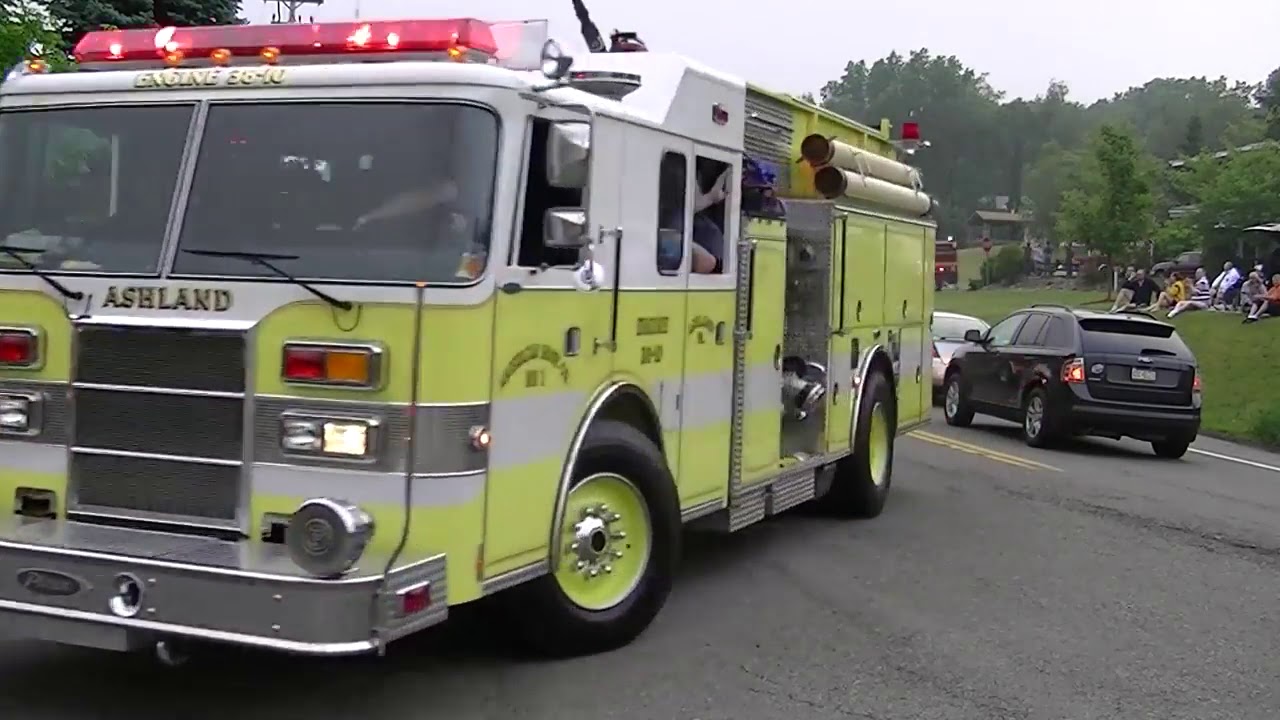 Best Fire Truck Convoy - YouTube