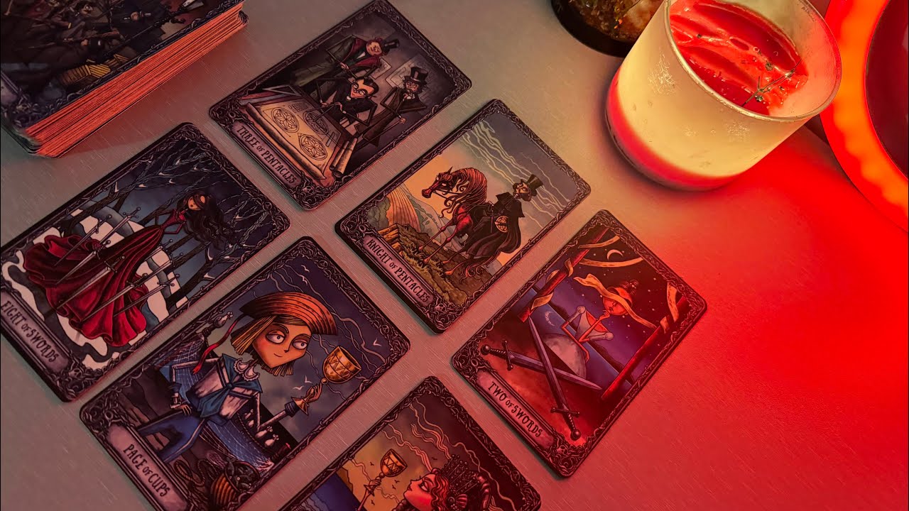 غامض لانه مكنش ينفع يتكلم ولا يقول هو حاسس بايه لكن هيغامر معاك Mimi Tarot ميمي تاروت