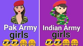 Pakistani Army girls vs Indian Army girls|How to beautiful girls dress screenshot 5