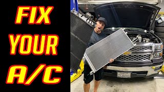 Chevrolet Silverado A/C Condenser Replacement DIY