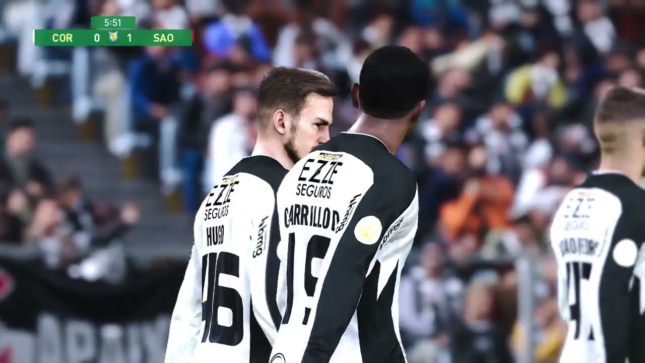 CORINTHIANS X SÃO PAULO| AO VIVO COM IMAGENS| JOGO DE HOJE | PES 21 gameplay ps4