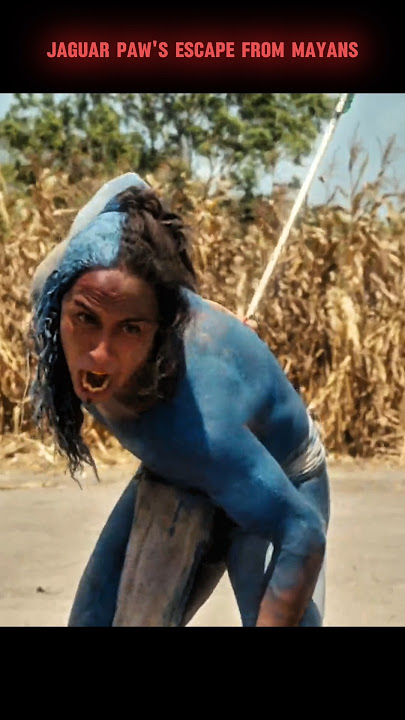 Jaguar Paw's Unbelievable Escape from Mayans ☠️ Edit #apocalypto #movie #edit #movieedits