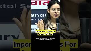 Daily Answer Writing Tips for UPSC | IPS Arushi Sharma #upscmotvation #civilserviceexampreparation