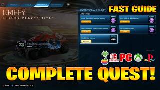 How To Complete All Rivals & Rockets Quests Challenges In Rocket League Free Rewards Challenges