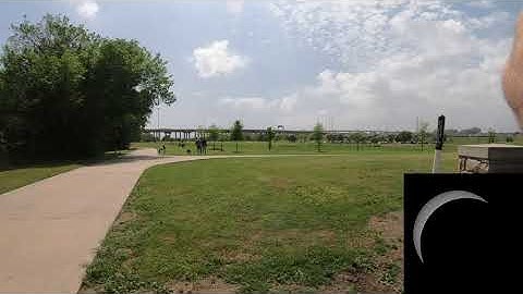 Total Solar Eclipse 2024 Dallas, TX + Solar Flares Dwarf II Smart Telescope