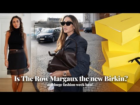 Is The Row Margaux Bag the new Birkin? Plus a Large Fashion Month Haul | Tamara Kalinic