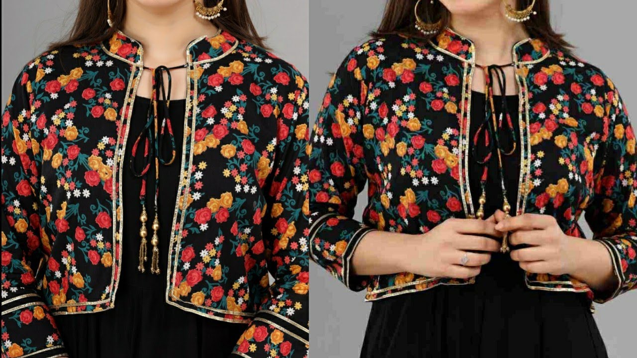 Latest Jacket Style Salwar Kameez Designs For Women