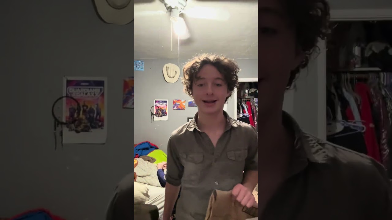 Unboxing Rick Grimes watch 2 ￼ and tan snapped shirt and new boots ￼