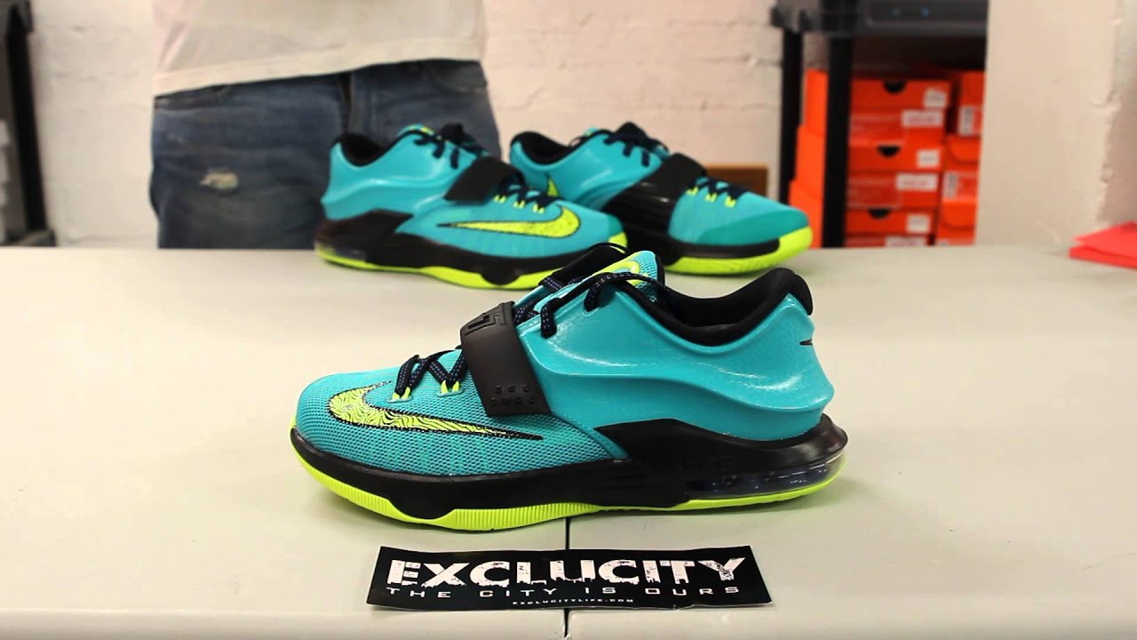 Ladies GS KD VII "Uprising" Hyper Jade - Unboxing Video at Exclucity