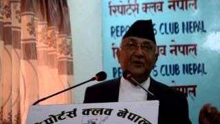 Khadga Prasad Sharma Oli Live In Reporters Nepal102