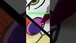 Zootopia 2 One Drawing But 4 Different Styles Nick Wilde part2 🦊 #shorts