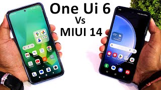 One Ui 6 vs MIUI 14 Full Comparison | Difference Between Android 14 and Android 13