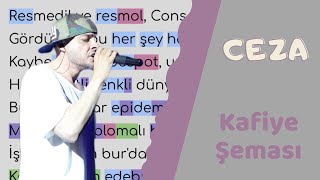 Ceza - Ben Ağlamazken - Verse 3  |  Kafiye Şeması