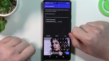 How To Unpack Rar & Zip Archives on Google Pixel 6a - RAR app