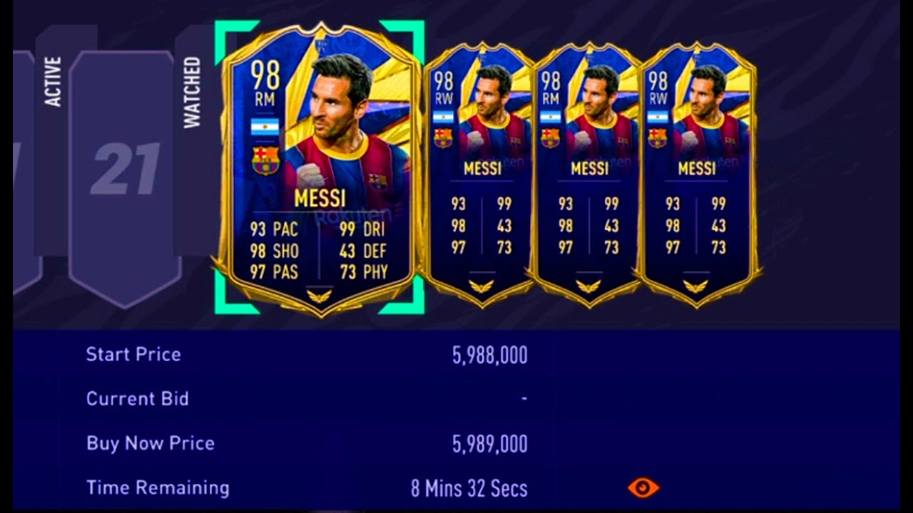 Mona Lisa Motley Skyldfølelse FIFA 21 GLITCH: How to get MESSI TOTY for FREE (Unlimited Coins) *Working*  - YouTube