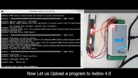 Programming Indino 4 0 using Atmel Studio