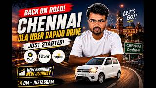 Chennai Taxi Life Is Back! 🔥 Ola Uber Rapido Drive | WagonR screenshot 5